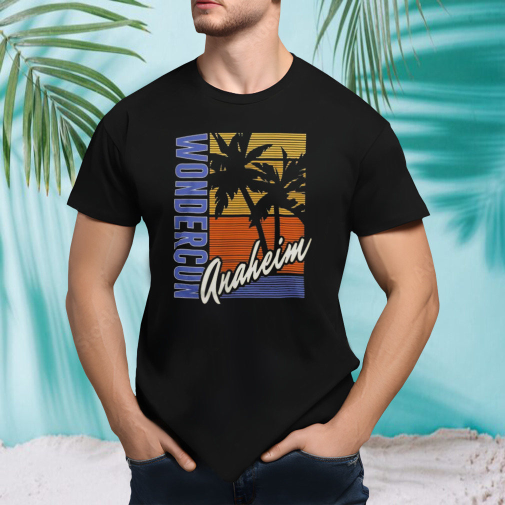 Sportiqe Black 2023 WonderCon Palms T Shirt