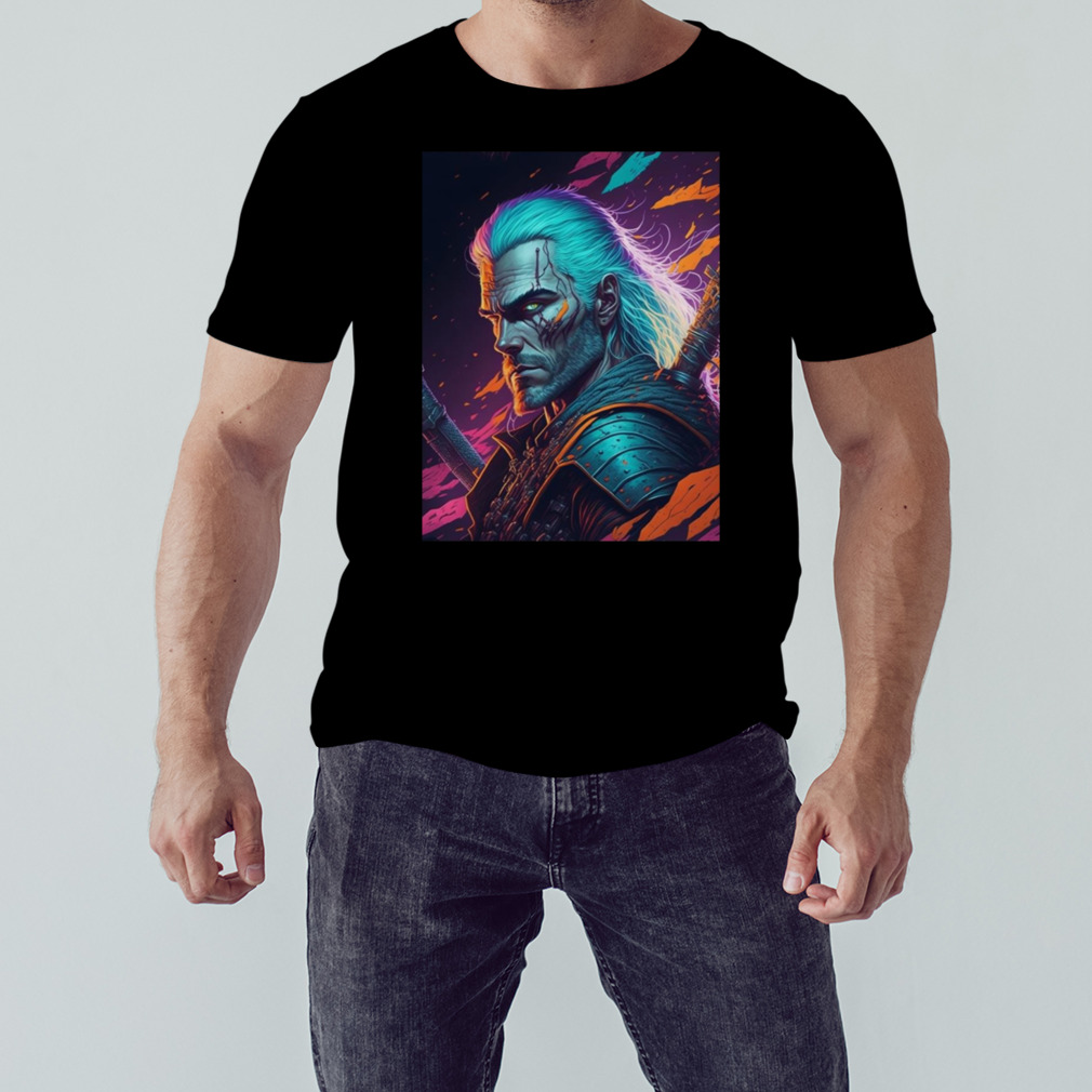 The Witcher Style With More Vibrant Colors shirt