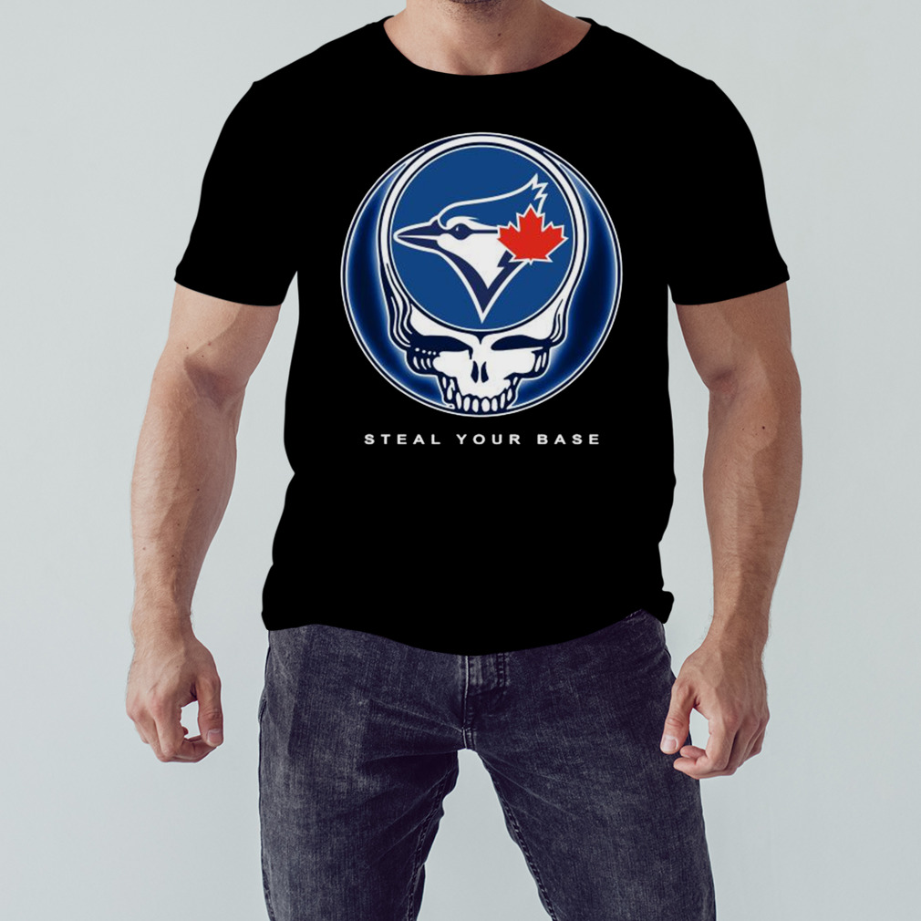 Toronto Blue Jays Grateful Dead Steal Your Base 2023 T-Shirt