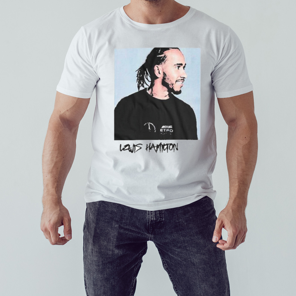 Lewis Hamilton Portrait T-Shirt