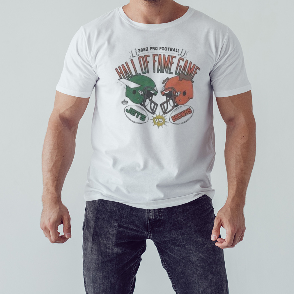 New York Jets vs Cleveland Browns 2023 Pro Football Hall Of Fame Game T-Shirt