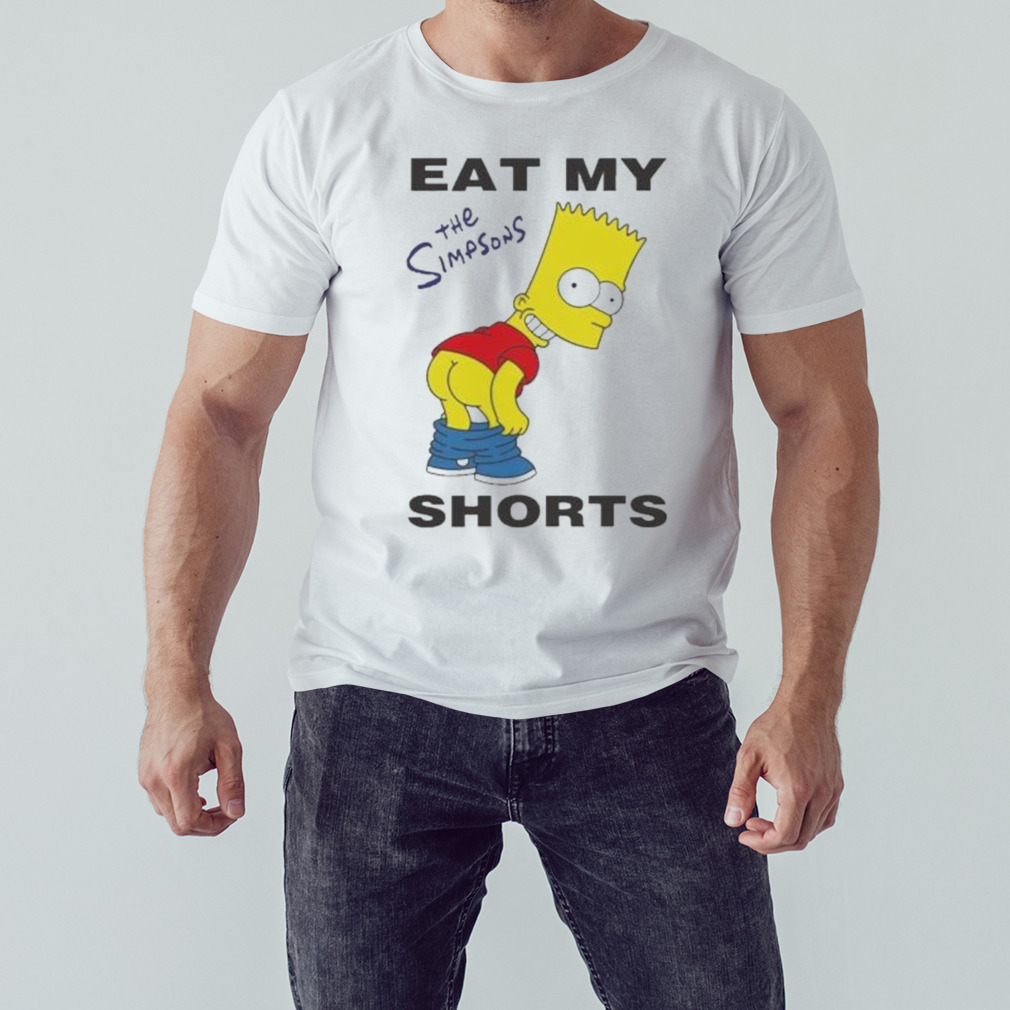 The Simpsons Bart Simpson Eat My Shorts Cartoon Shirt
