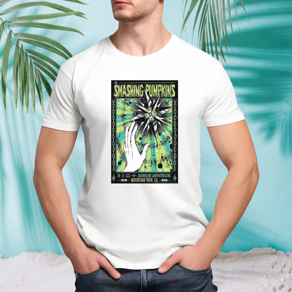 The Smashing Pumpkins Mountain View CA Event 2023 Poster Shirt