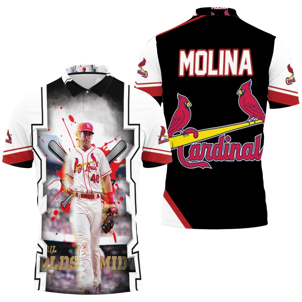 Albert Pujols 5 St Louis Cardinals For Fan Polo Shirt All Over Print Shirt 3d T-shirt