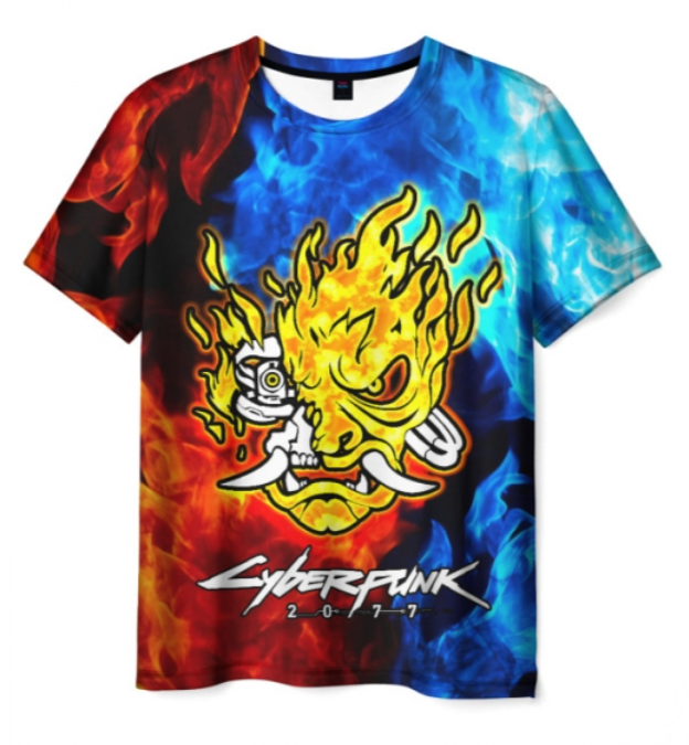 CYBERPUNK BATTLE OF LIGHTS print 3D shirt