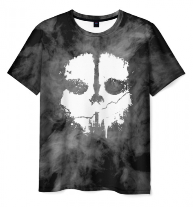Call of Duty Ghost design print 3D shirt