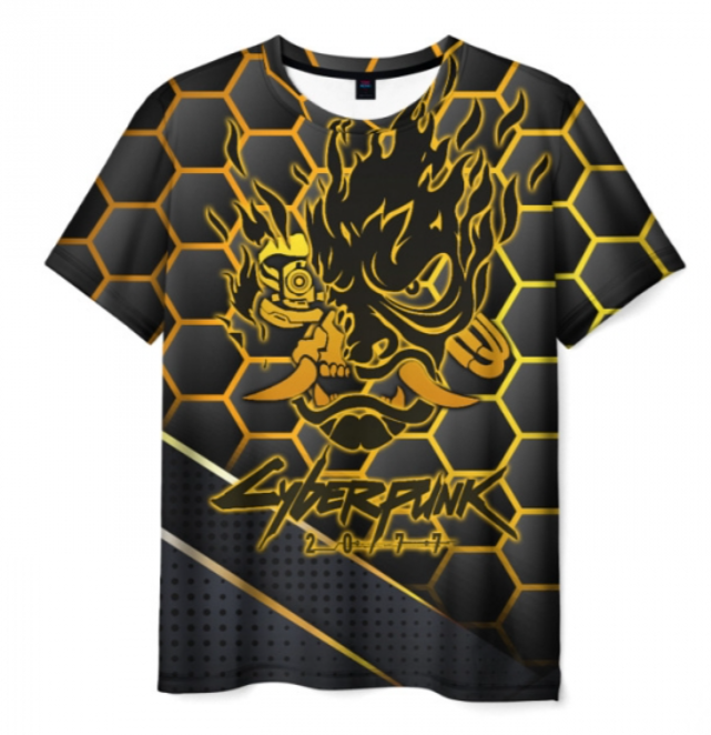 Cyberpunk 2077 3D t-shirt print merch apparel