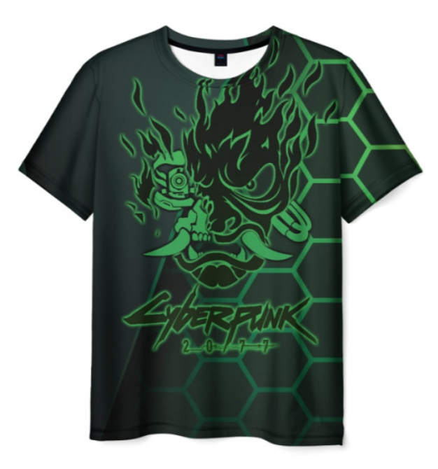 Cyberpunk 2077 apparel clothes print 3D shirt