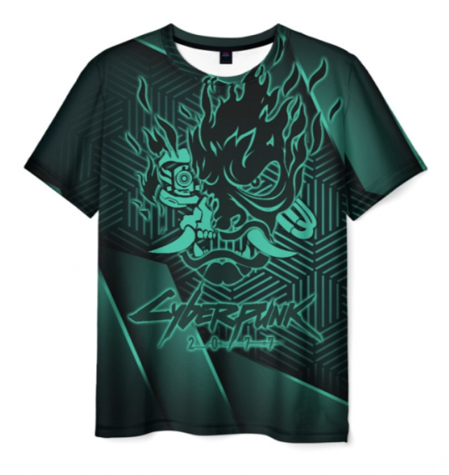 Cyberpunk 2077 t-shirt apparel design print 3D shirt