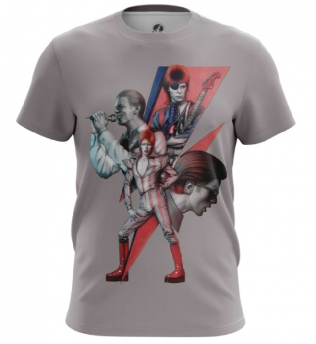 David Bowie Alter-Egos Print shirt