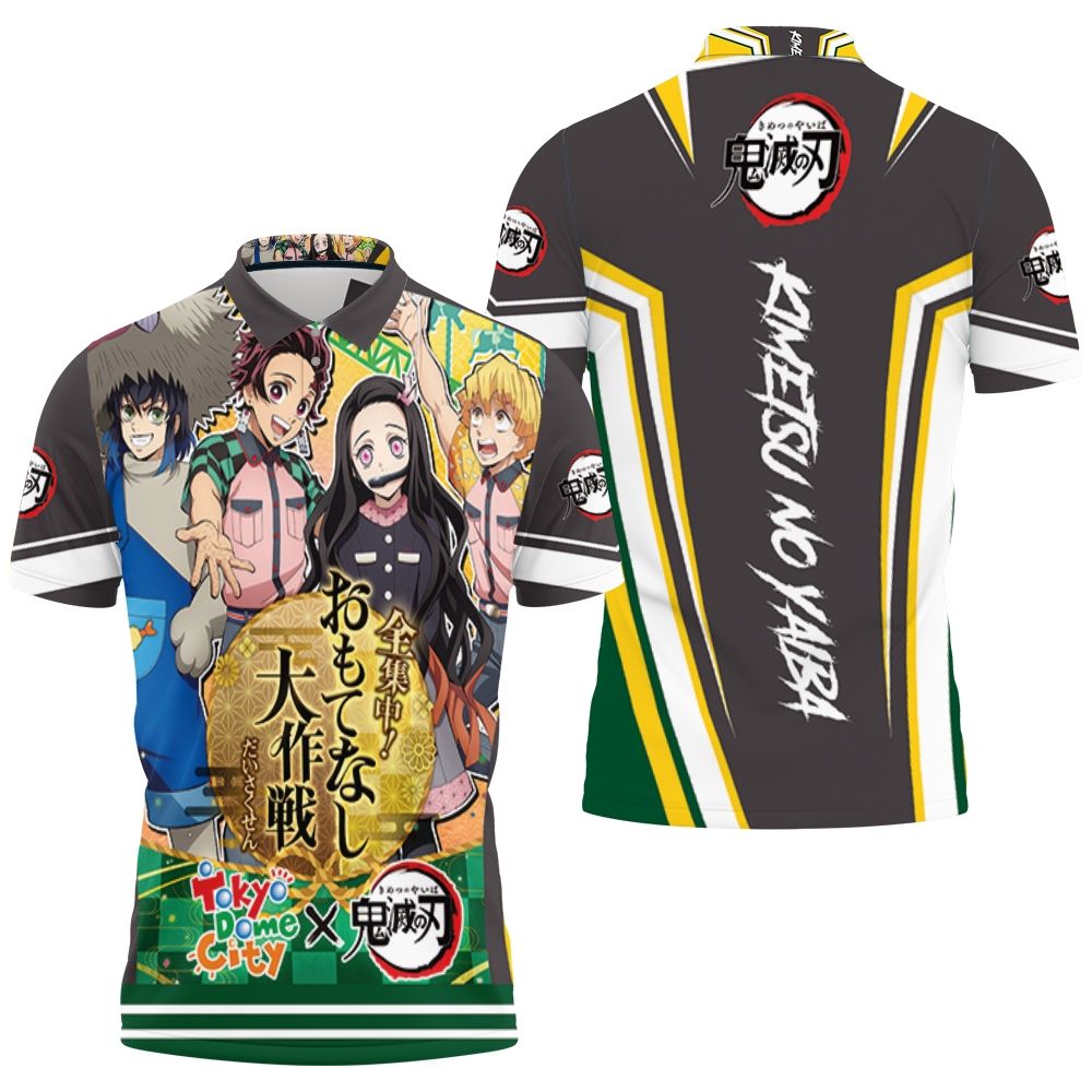 Kimetsu No Yaiba Festival Modern Clothes Mashup Polo Shirt All Over Print Shirt 3d T-shirt