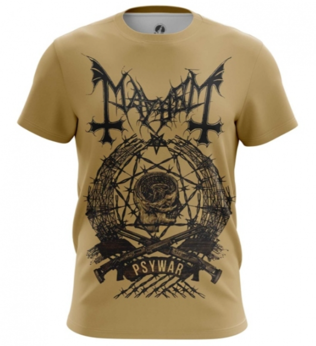Mayhem black metal band Psywar shirt