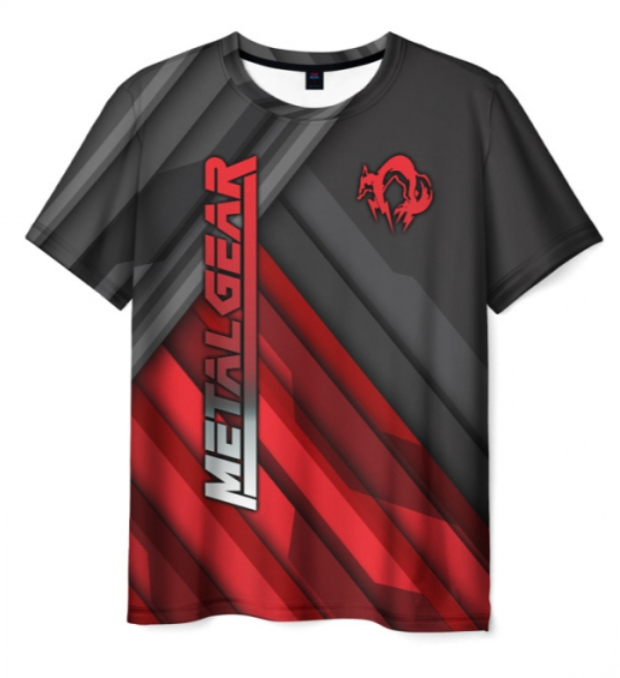 Metal Gear clothes design lines 3D Tshirt