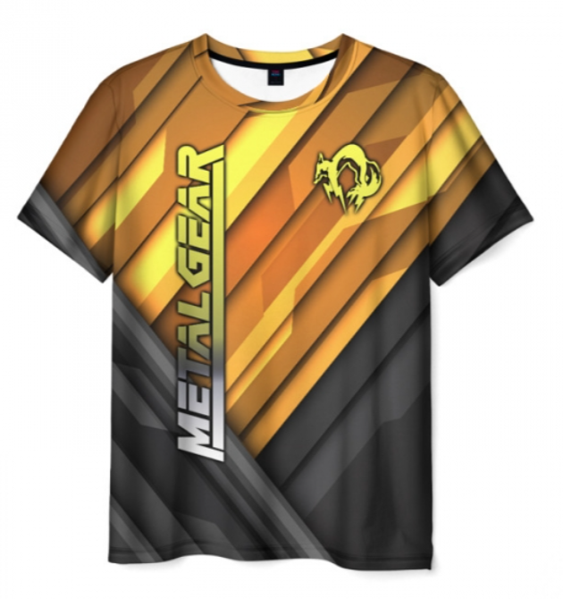 Metal Gear merch print 3D shirt