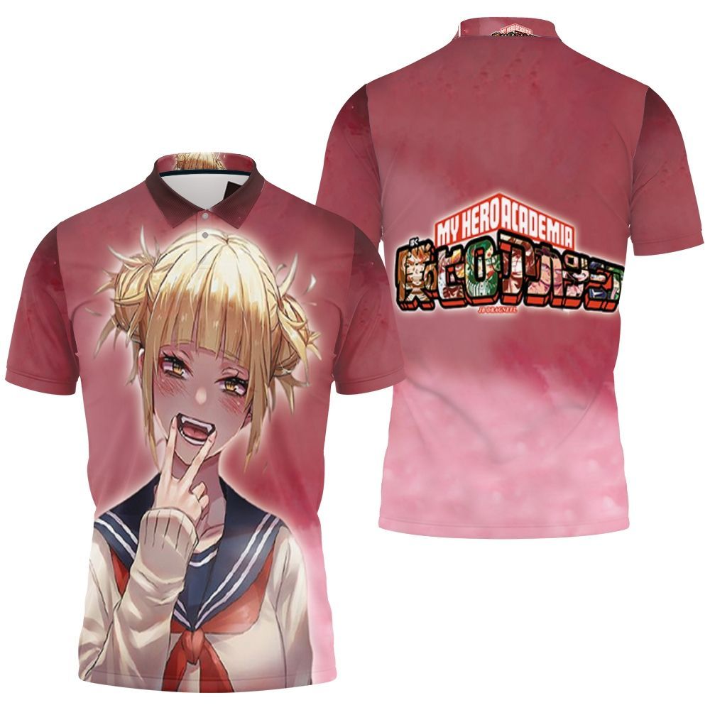 My Hero Academia Nejire Hado Cute Smile For Fan Polo Shirt All Over Print Shirt 3d T-shirt