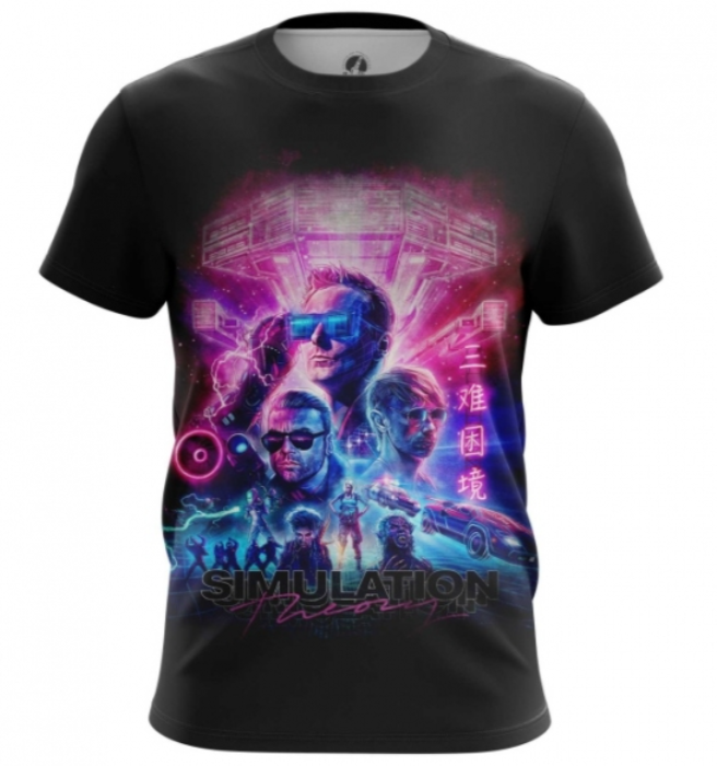 Simulation Theory Muse Band 3D shirt