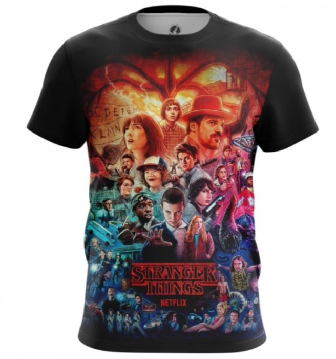 Stranger things TV Show Cover shirt