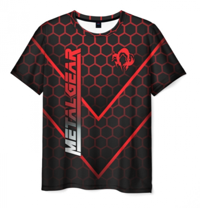 black Metal Gear 3D shirt