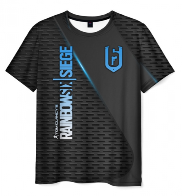 black print Rainbow Six Siege 3D shirt