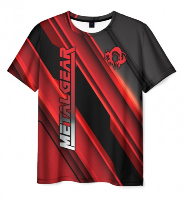 game print Metal Gear 3D shirt