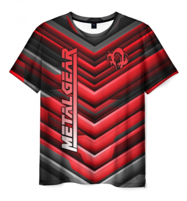 merch design label Metal Gear 3D shirt