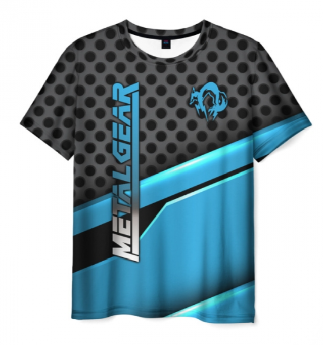 merch game Metal Gear print 3D shirt