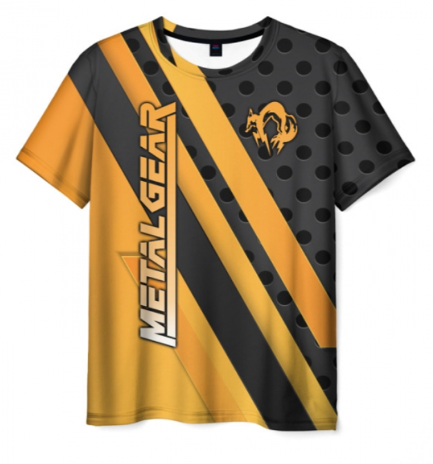 orange Metal Gear merch 3D shirt