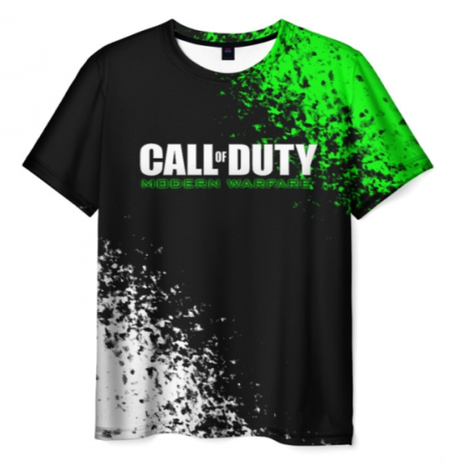 print Call Of Duty black 3D shirt