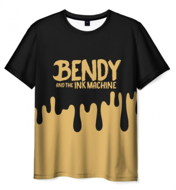 print black merch Bendy and the ink machine