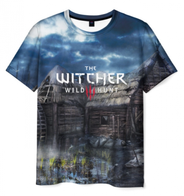 witcher design merchandise print 3D shirt