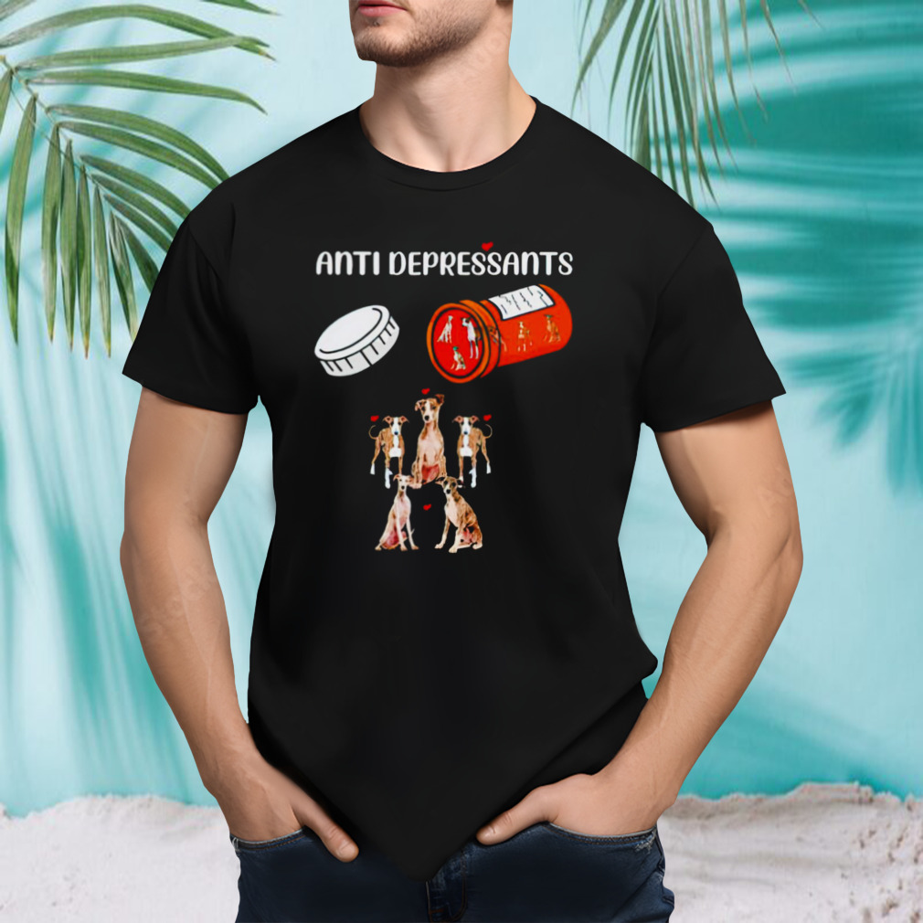 Anti depressants dogs shirt