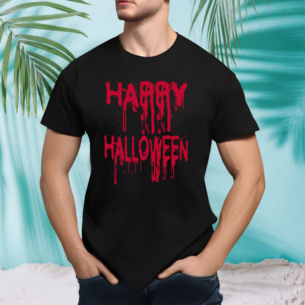 Red Blood Happy Halloween shirt