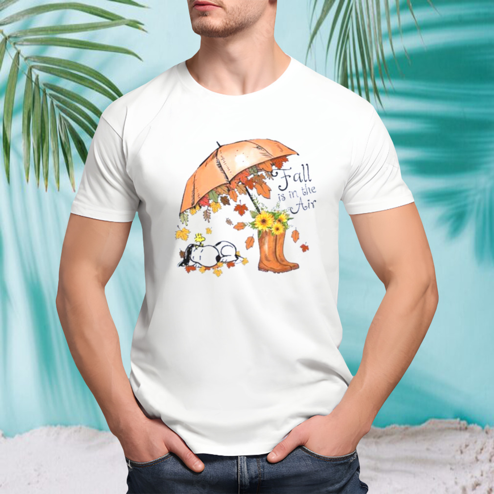 snoopy fall is in the air 2023 shirt