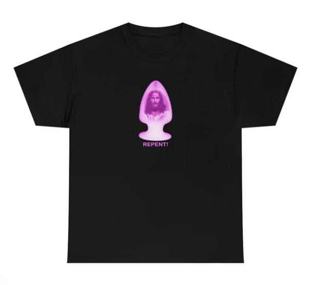 Butt Plug Jesus shirt