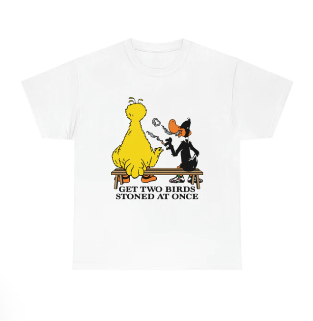 Get Two Birds Stoned At Once shirt