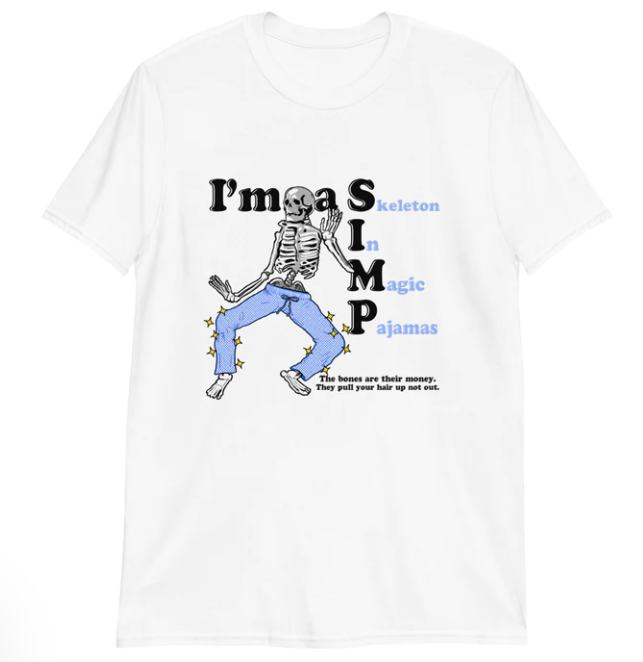 Im a Skeleton In Magic Pajamas shirt