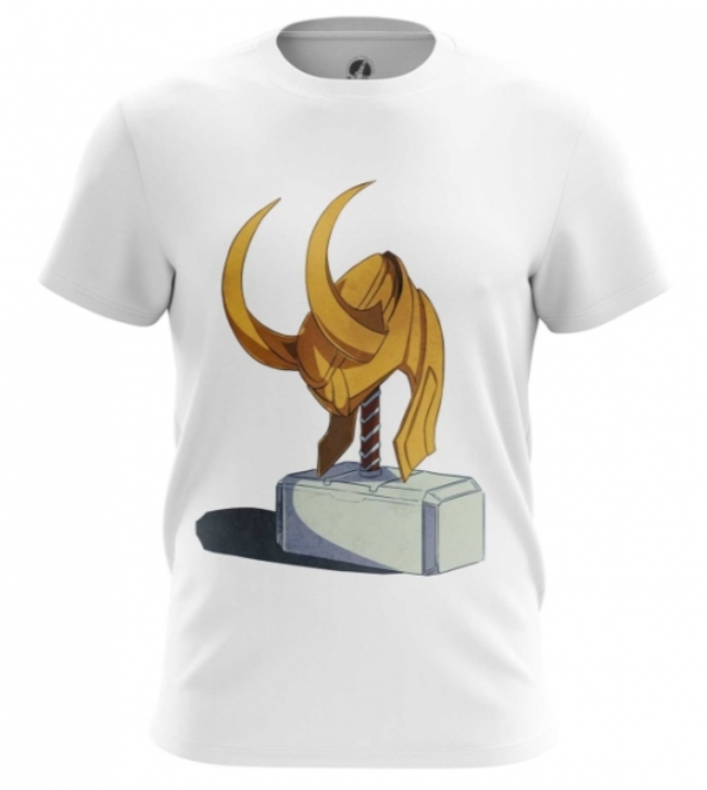 Loki’s Helmet Painted shirt