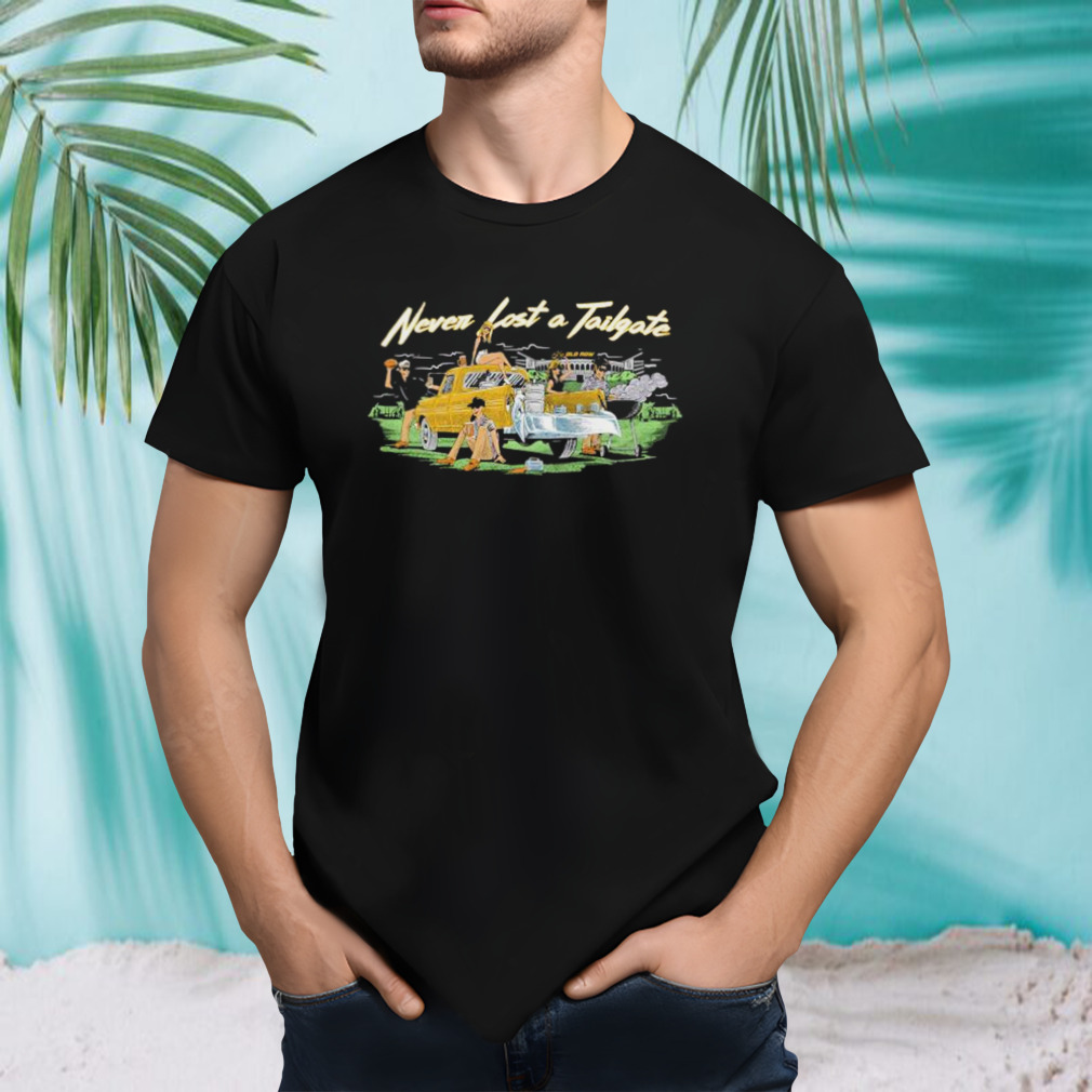 Never Lost A Tailgate Baton Rouge Shirt