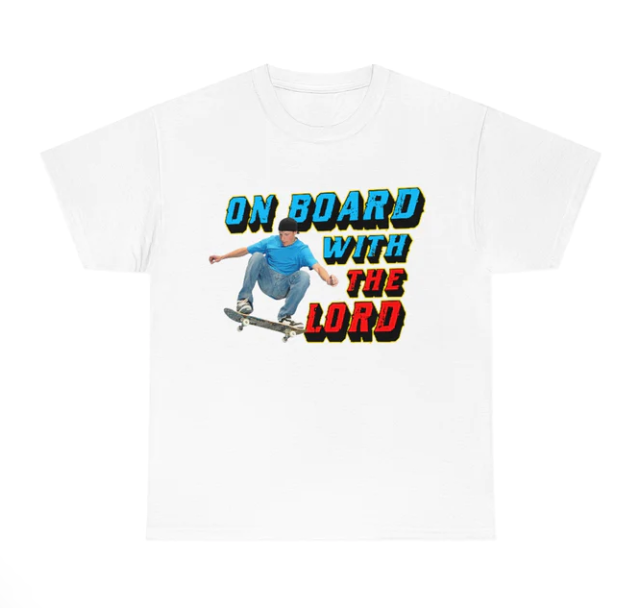On Board with the Lord shirt