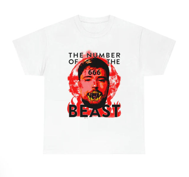 The Number Of The Beast shirt