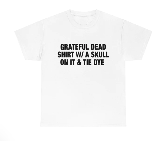 Tie Dye Band Shirt