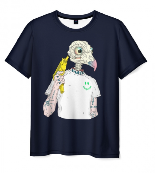 UZI GTA game print black shirt