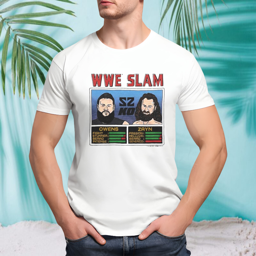 Wwe Slam Owens And Zayn T Shirt