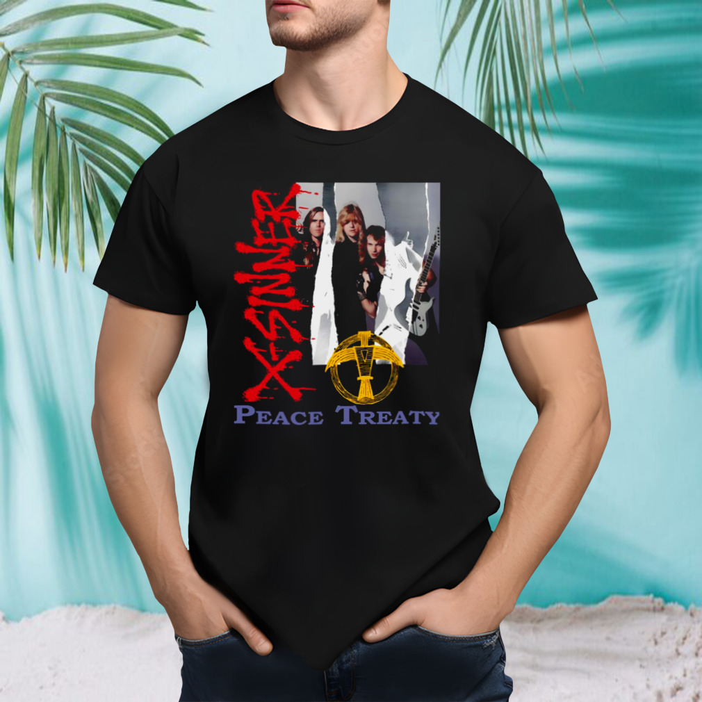 X Sinner Peace Treaty shirt