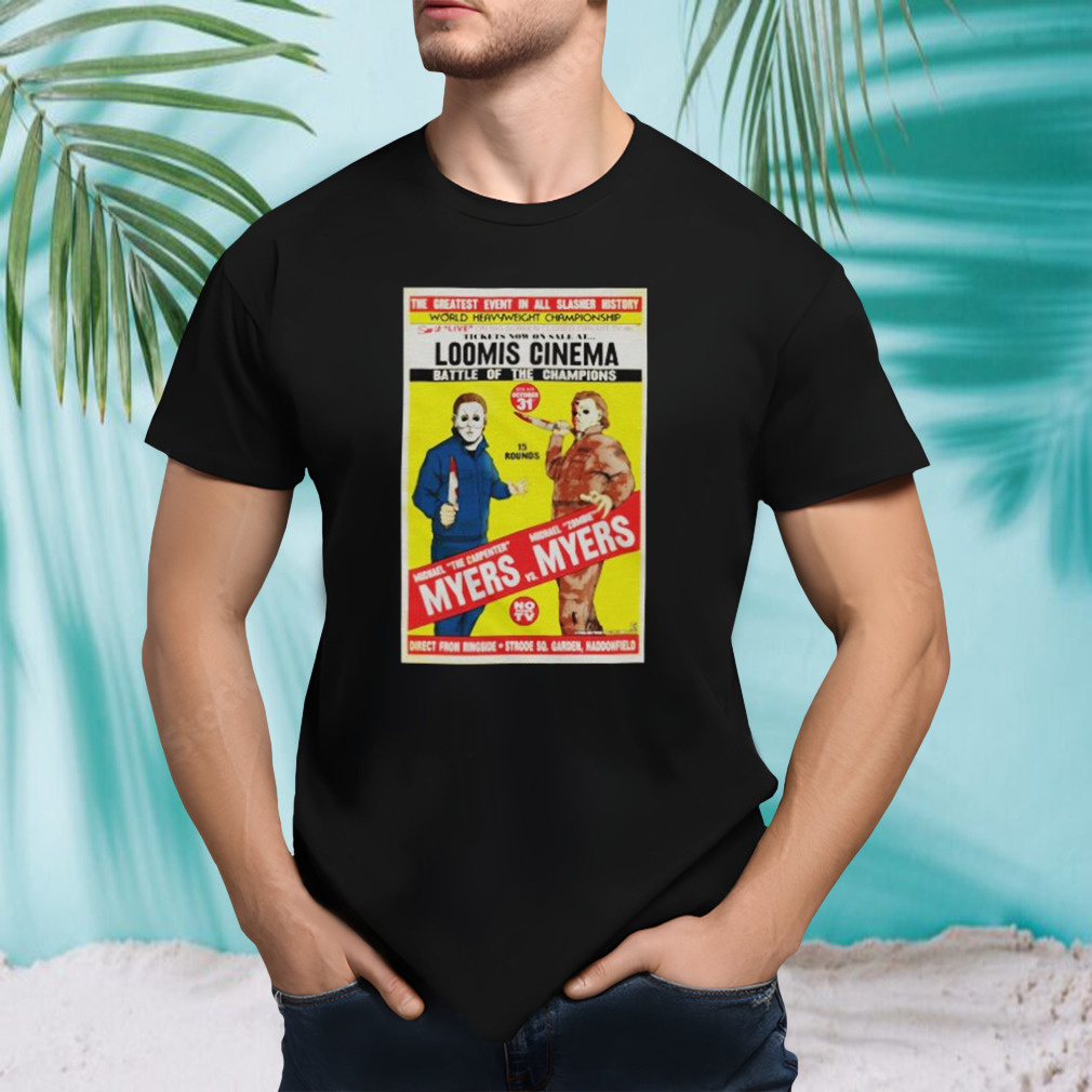 Myers vs Myers Funny Michael Myers Halloween Shirt