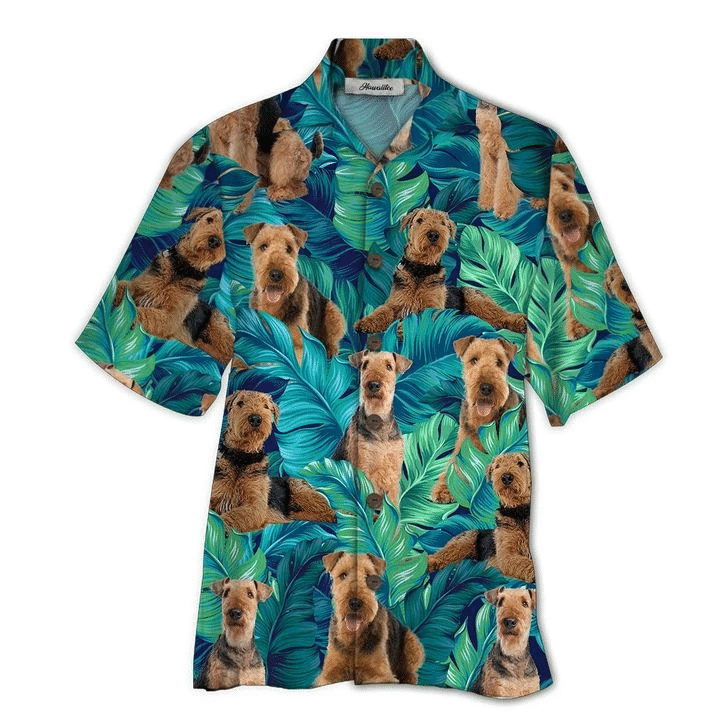 Airedale Terrier Hawaiian Shirt Unisex Adult Hw5690