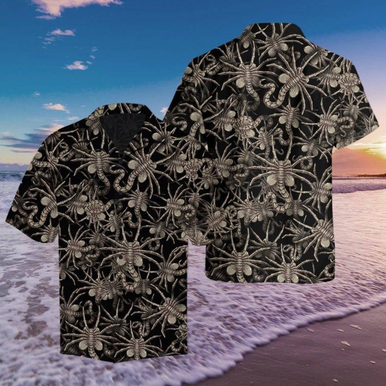Amazing Alien Hawaii Shirt, Funny Beach Summer Hawaiian Shirt, Gift Under 30