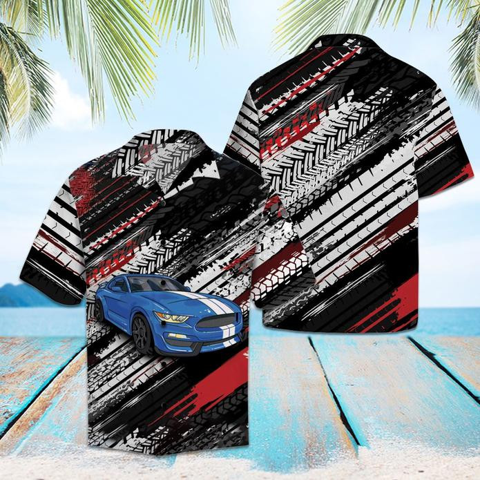 Amazing Blue Sports Car Hawaiian Shirt Unisex Adult Hw5517