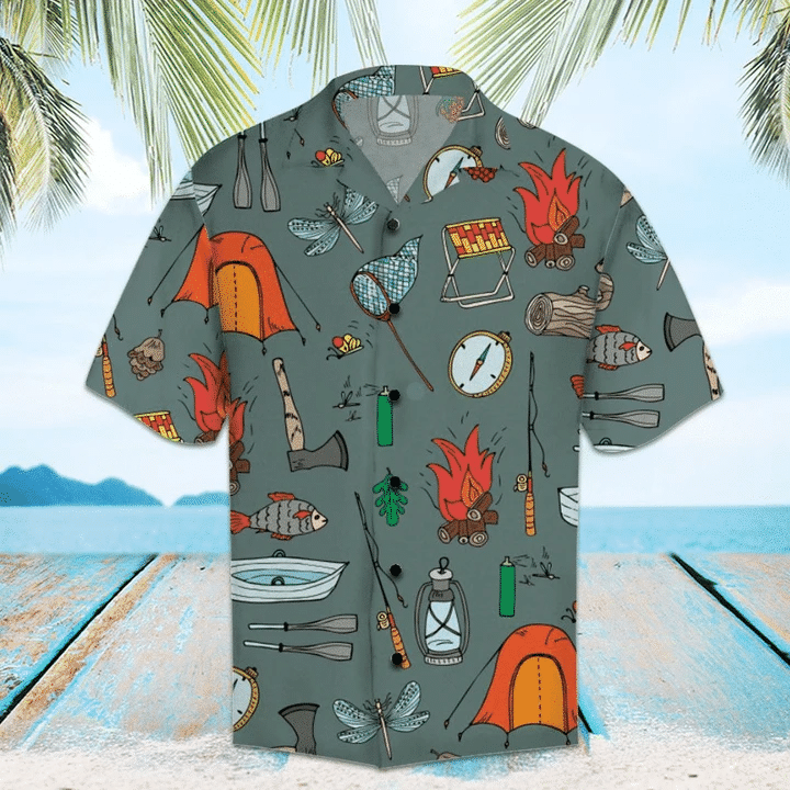 Amazing Camping Hawaiian Shirt Unisex Adult Hw5041
