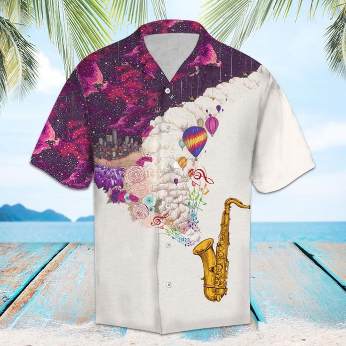 Amazing Saxophone Hawaiian Shirt  Unisex  Adult  Hw5880